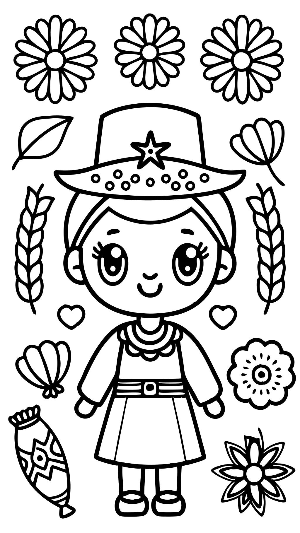 hispanic heritage month coloring pages